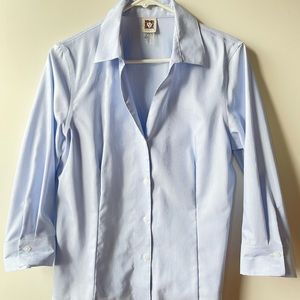 Anne Klein Button Up Blouse